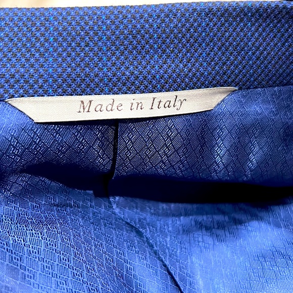 CANALI Classic Fit Two Button Stretch Suit, Blue, Size 40R (US) / 50R (EU) - Picture 9 of 11